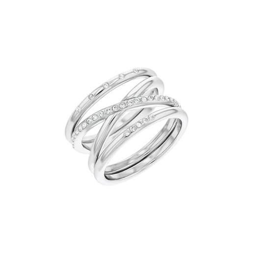 Calvin Klein anello da donna collezione minimal linear con cristalli - 35000203d