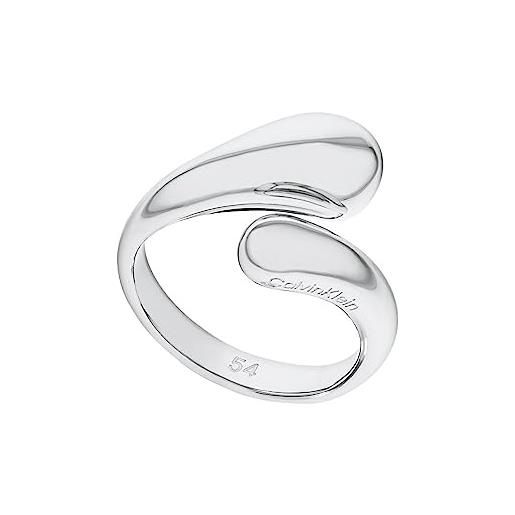 Calvin Klein anello da donna collezione sculptured drops - 35000192b