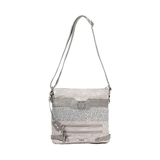 Rieker handtasche - borse a tracolla donna, grigio (frost/cement), 280x60x280 cm (b x h t)