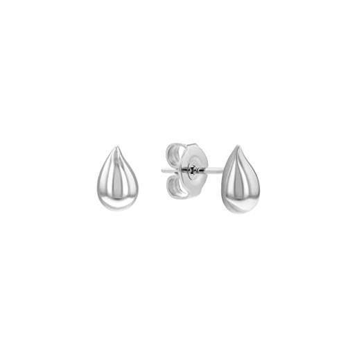 Calvin Klein orecchini a perno da donna collezione sculptured drops - 35000070