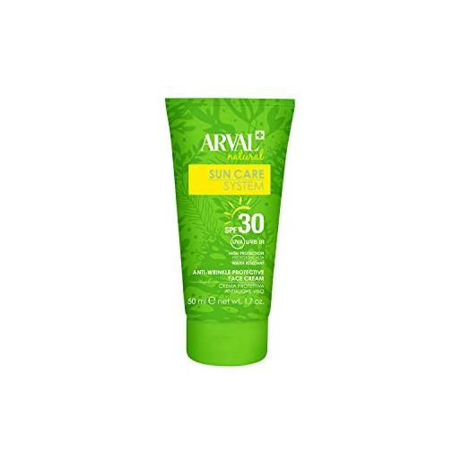 Arval crema protettiva antirughe viso spf 30-50 ml