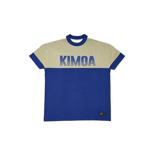 Kimoa camiseta club gris, maglietta unisex-adulto, bicolore, x-small/small