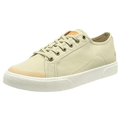 camel active wade sneaker, scarpe da ginnastica uomo, bianco, 44 eu