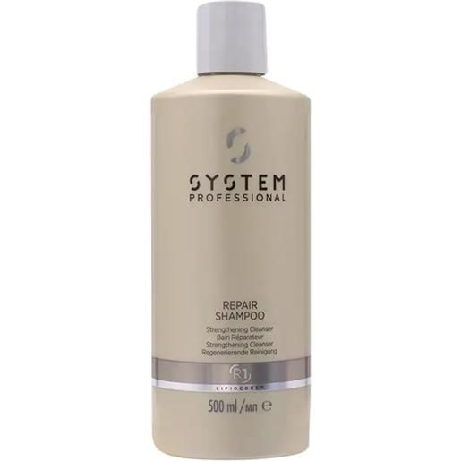 SYSTEM PROFESSIONAL repair shampoo strengthening cleanser r1 500ml