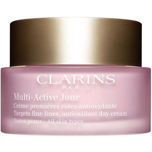 Clarins multi-active crema giorno tutti i tipi di pelle 50ml