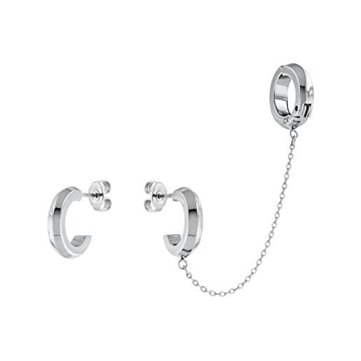 Calvin Klein orecchini da donna collezione faceted heart - 35000044