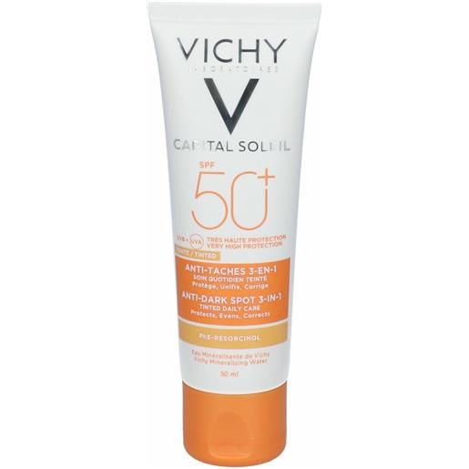 VICHY (L'OREAL ITALIA SPA) vichy capital soleil - crema viso anti-macchie con protezione solare molto alta spf 50+ - 50 ml