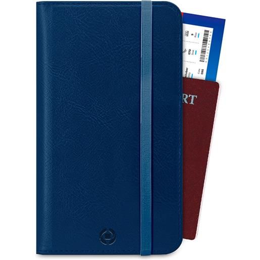 Celly custodia Celly duomo card blu [passportdbl]