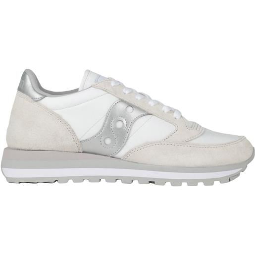 SAUCONY jazz triple white/silver - sneakers