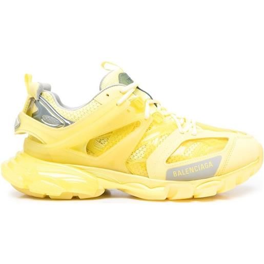 Balenciaga sneakers con inserti a contrasto - giallo