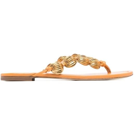 Tory Burch sandali a punta aperta - arancione