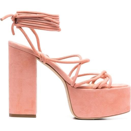 Paris Texas sandali con plateau malena 138mm - rosa