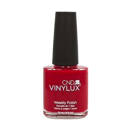 CND 158 CND vinylux wildfire smalto settimanale chiodo rosso velluto colore coat manicure 0.5oz