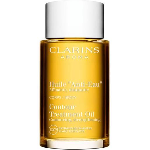 Clarins aroma olio drenante huile anti-eau