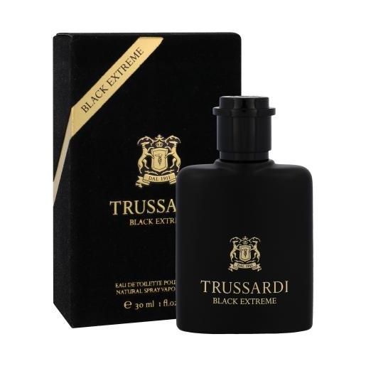 Trussardi black extreme 30 ml eau de toilette per uomo