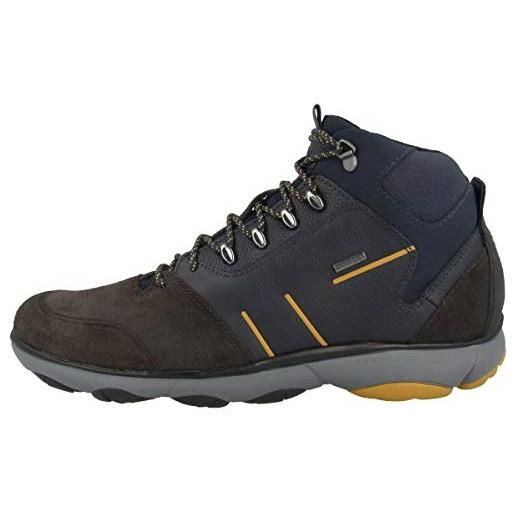 Geox u nebula 4 x 4 b abx, stivaletti uomo, marrone blu coffee navy, 45 eu