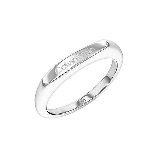 Calvin Klein anello da donna collezione faceted - 35000187c