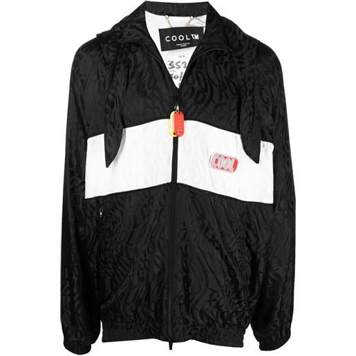 COOL T.M giacca sportiva con design color-block - nero