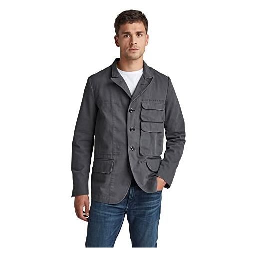 G-STAR RAW men's stacked pocket blazer, grigio (cloack d20658-c893-5812), xl