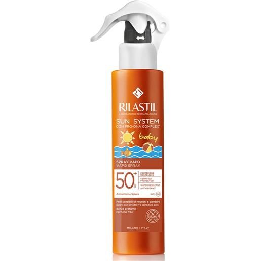 Rilastil Sole rilastil sun system baby - spray vapo spf50+ protezione corpo bambini, 200ml