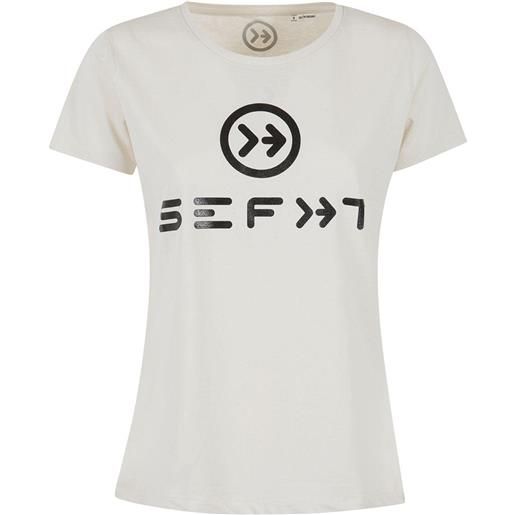 Sefht t-shirt organic donna off white