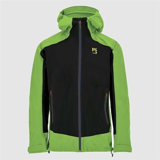 KARPOS trekking abbigliamento uomo impermiabili antiacqua karpos temporale jacket black/green