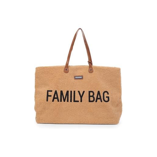 CHILDHOME borsa fasciatoio family bag, teddy beige