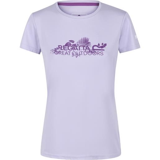 Regatta women's fingal v t-shirt trekking donna