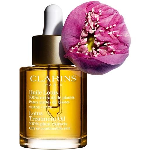 Clarins olio viso huile lotus pelle mista o grassa 30ml