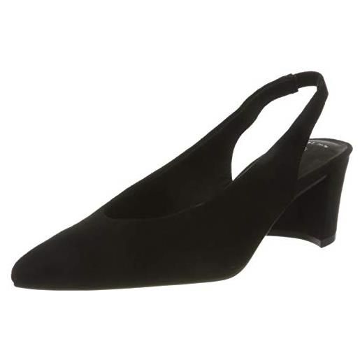 Marco tozzi 2-2-29605-24, sandali con cinturino alla caviglia donna, nero (black 001), 37 eu