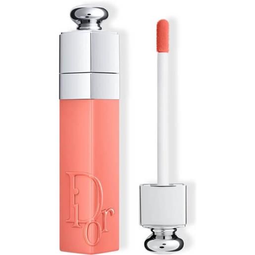 Dior addict lip tint tinta labbra no transfer idratante - 94% di ingredienti di origine naturale - lunga tenuta 351 - natural nude