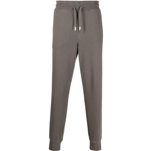 Zegna pantaloni sportivi con coulisse - grigio