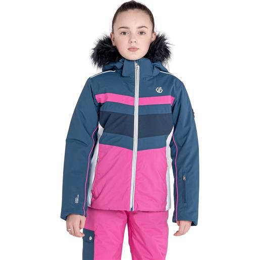 Giacca Impermeabile Dare 2B Vast Waterproof & Breathable High Loft Insulated Ski & Snowboard Jacket with Snowskirt And Faux Fur Hood Isolante Bambine e Ragazze 