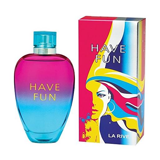 La Rive have fun eau de parfum spray, 2 confezioni da 90 ml