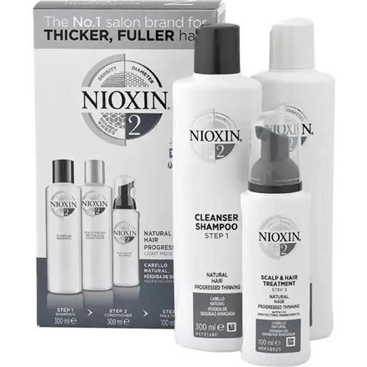 NIOXIN sistema 2 kit completo xxl