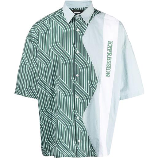 Ahluwalia camicia oversize - verde