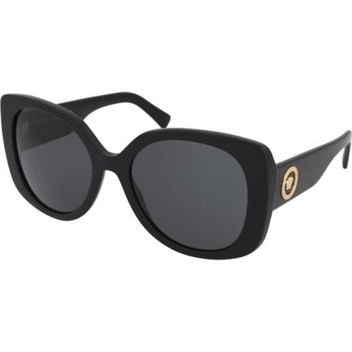 Versace ve4387 gb1/87 | occhiali da sole graduati o non graduati | prova online | plastica | oversize, ovali / ellittici | nero | adrialenti