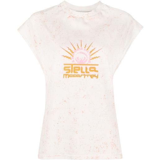 Stella McCartney t-shirt con stampa - bianco