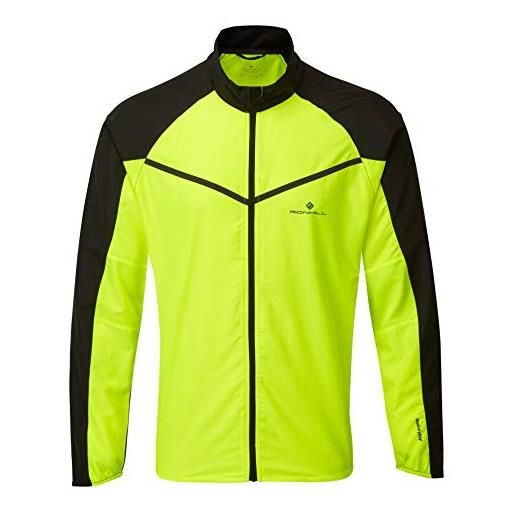 Ronhill tech windspeed - giacca da uomo, uomo, giacca, rh-005202, giallo fluo/nero. , s