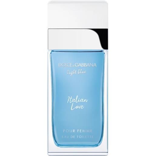Dolce & Gabbana light blue italian love pour femme eau de toilette spray 25 ml