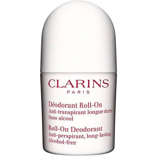 Clarins - déodorant roll-on - anti-transpirant longue durée sans alcool - 50 ml