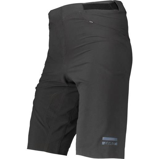 Leatt shorts mtb trail 1.0 nero | Leatt
