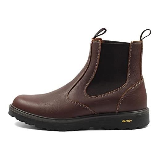 Grisport cmg691, stivali chelsea uomo, marrone (brown), 46 eu