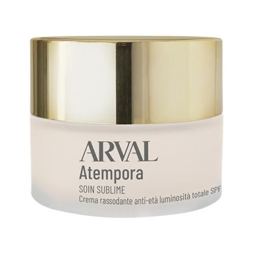 Arval atempora - soin sublime - crema rassodante anti-età luminosità totale spf 20 50 ml