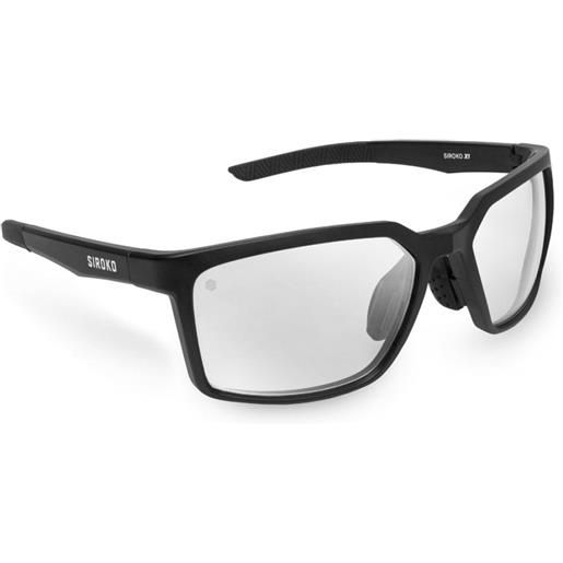 Siroko x1 belgium photochromic sunglasses nero black mirror/cat3
