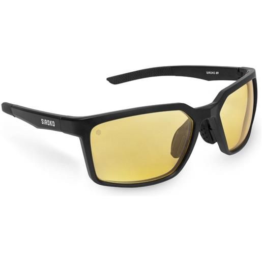 Siroko x1 transnevada photochromic polarized sunglasses nero yellow mirror/cat3