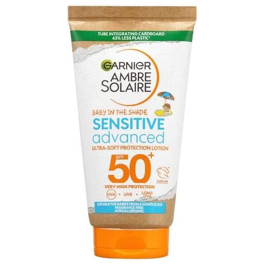 Garnier ambre solaire kids sensitive advanced baby in the shade spf50+ lozione protettiva impermeabile contro i raggi uv 50 ml