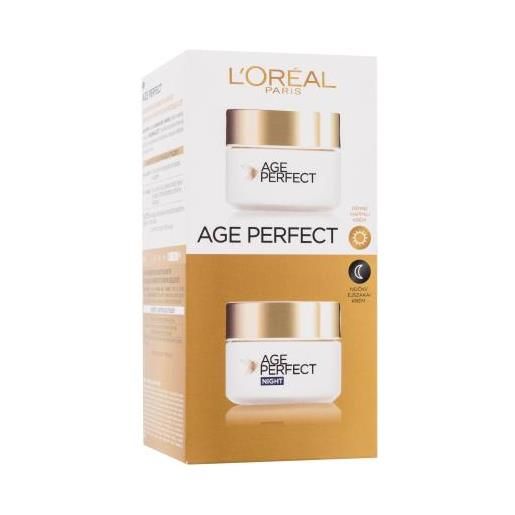 L'Oréal Paris age perfect cofanetti crema giorno age perfect 50 ml + crema notte age perfect 50 ml per donna
