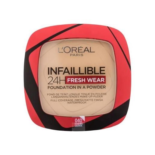 L'Oréal Paris infaillible 24h fresh wear foundation in a powder cipria a lunga tenuta 9 g tonalità 040 cashmere