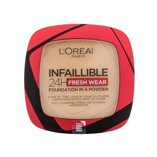 L'Oréal Paris infaillible 24h fresh wear foundation in a powder cipria a lunga tenuta 9 g tonalità 120 vanilla